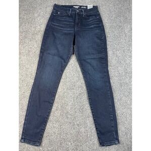 Denizen Levi's High Rise Super Skinny Jeans Dark Wash Size 8 W29